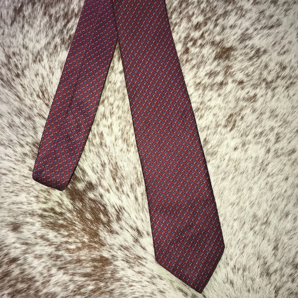 Vintage Christian Dior Cravates 100% Silk Tie